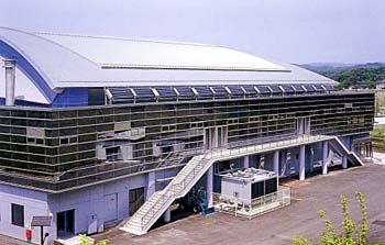  新水沢総合体育館(Zアリーナ)ソーラーシステム